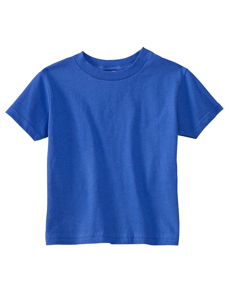 RABBIT SKINS 5.5 oz. Jersey Short-Sleeve T-Shirt (RS3301) Royal Blue, 4T